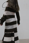 SWAYING/KNIT Mohair Striped Skirt SW212XZ01